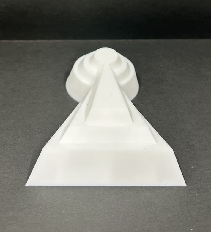 社会科教材 前方後円墳模型 正面