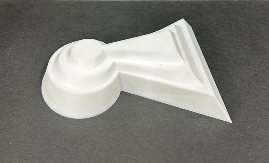 社会科教材 前方後円墳模型 側面