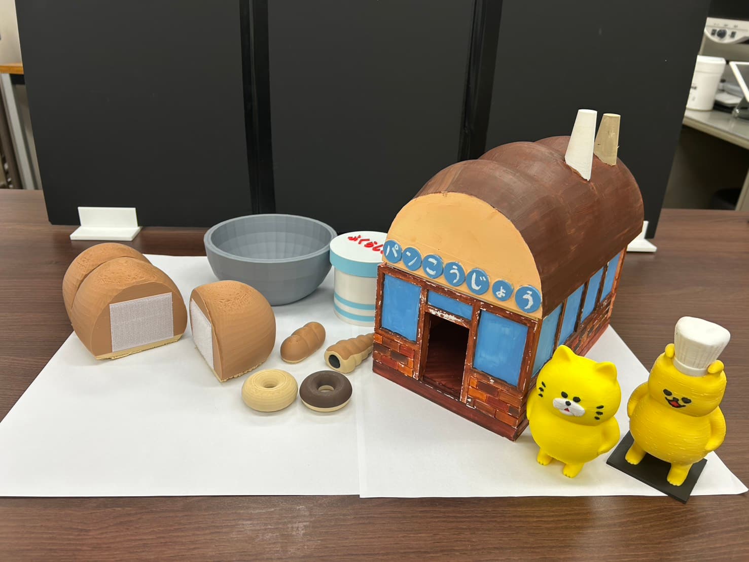 触察教材ストーリーボックス ノラネコぐんだんパン工場の立体再現